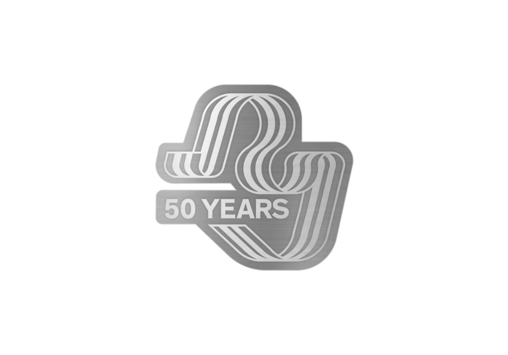 CRYSJ 50 years logo